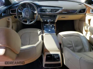 2012 Audi A6 3.0T Premium Plus with VIN WAUGGAFC2CN163853, listed as a Copart auction lot 46657225 with 156,412 mi miles and Salvage Title. Bid and sale history available at carsss.com. Image 8.