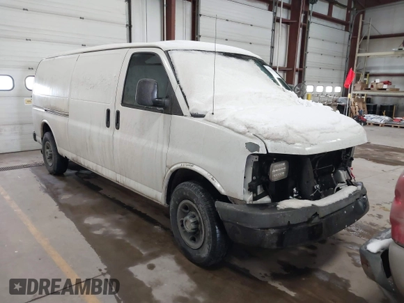 2012 Chevrolet Express Cargo with VIN 1GCZGUCG7C1128866, listed as a IAAI auction lot 41624957 with 207,520 mi miles and . Bid and sale history available at DreamBid. Image 1.