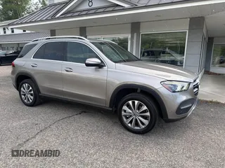 2020 Mercedes-Benz GLE 350 with VIN 4JGFB4JB0LA148851, listed as a IAAI auction lot 42653844 with 91,211 mi miles and . Bid and sale history available at DreamBid. Image 1.