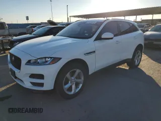 2018 Jaguar F-Pace 20d Premium with VIN SADCJ2FN1JA277815, listed as a Copart auction lot 81830434 with 70,738 mi miles and Salvage Title. Bid and sale history available at DreamBid. Image 1.