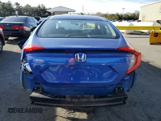 2019 Honda Civic LX with VIN 2HGFC2F68KH598279, listed as a Copart auction lot 48715585 with 72,236 mi miles and Non Repairable. Bid and sale history available at DreamBid. Image 6.