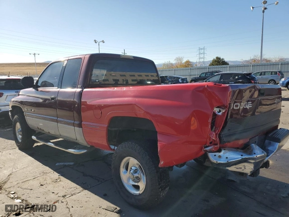 2000 Dodge Ram 1500 with VIN 1B7HF13Z6YJ178177, listed as a Copart auction lot 78872484 with 172,107 mi miles and Salvage Title. Bid and sale history available at carsss.com. Image 2.