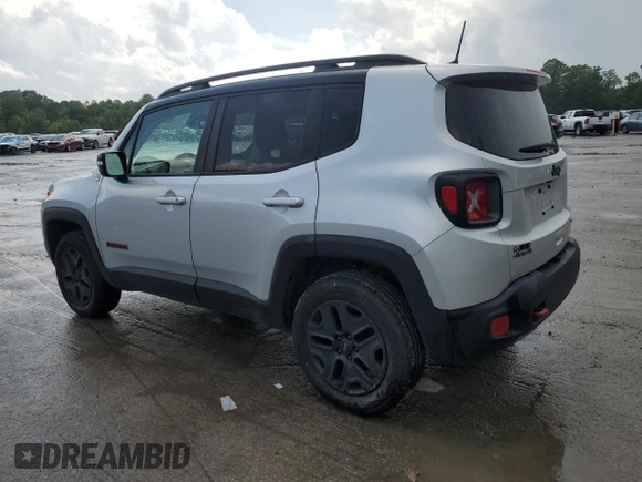 2018 Jeep Renegade Trailhawk с VIN ZACCJBCB7JPG93731, выставлен на аукционе Copart как лот 60028905 с пробегом 96 795 миль миль и Списание • Salvage title. История ставок и продаж доступна на DreamBid. Изображение 2.