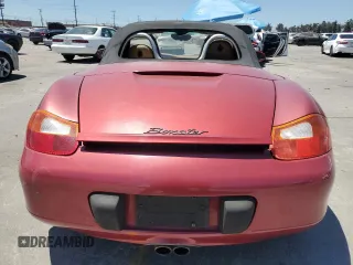 2001 Porsche Boxster with VIN WP0CA29851U623400, listed as a Copart auction lot 62940895 with 102,734 mi miles and Salvage title. Bid and sale history available at DreamBid. Image 6.
