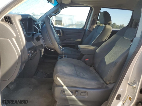 2012 Honda Ridgeline RTS with VIN 5FPYK1F45CB456201, listed as a Copart auction lot 76478624 with 215,684 mi miles and Salvage Title. Bid and sale history available at carsss.com. Image 7.