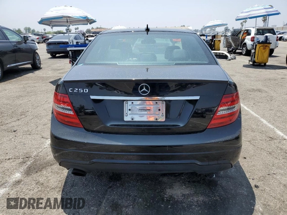 2012 Mercedes-Benz C 250 Sport with VIN WDDGF4HB7CA601162, listed as a Copart auction lot 60329225 with 122,189 mi miles and Salvage title. Bid and sale history available at DreamBid. Image 6.