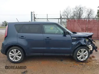 2015 Kia Soul + with VIN KNDJP3A51F7170590, listed as a IAAI auction lot 41272201 with 78,240 mi miles. Bid and sale history available at carsss.com. Image 14.