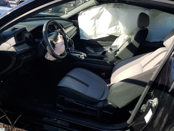 2017 Honda Civic Coupe LX-P with VIN 2HGFC4B04HH301093, listed as a Copart auction lot 47039595 with 93,331 mi miles and Salvage Title. Bid and sale history available at carsss.com. Image 7.