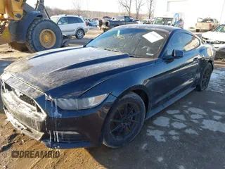 2016 Ford Mustang V6 with VIN 1FA6P8AM0G5252498, listed as a IAAI auction lot 41530307 with 119,737 mi miles and . Bid and sale history available at carsss.com. Image 19.