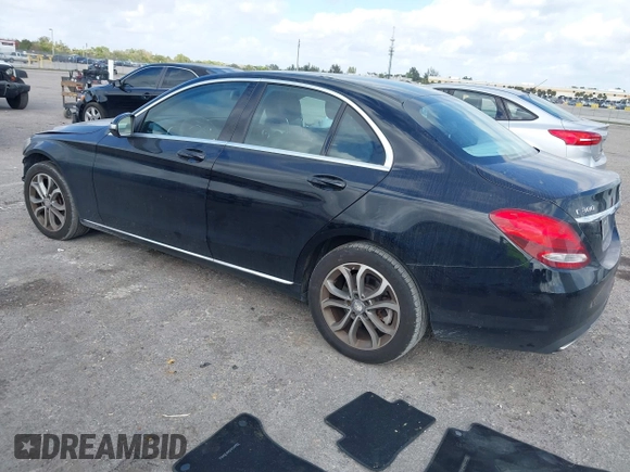 2015 Mercedes-Benz C 300 Luxury with VIN 55SWF4KB4FU000817, listed as a IAAI auction lot 41565974 with 102,223 mi miles and . Bid and sale history available at carsss.com. Image 3.