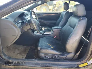 2005 Toyota Solara SE with VIN 4T1FA38P35U040613, listed as a Copart auction lot 75660374 with 186,996 mi miles and Salvage Title. Bid and sale history available at DreamBid. Image 7.