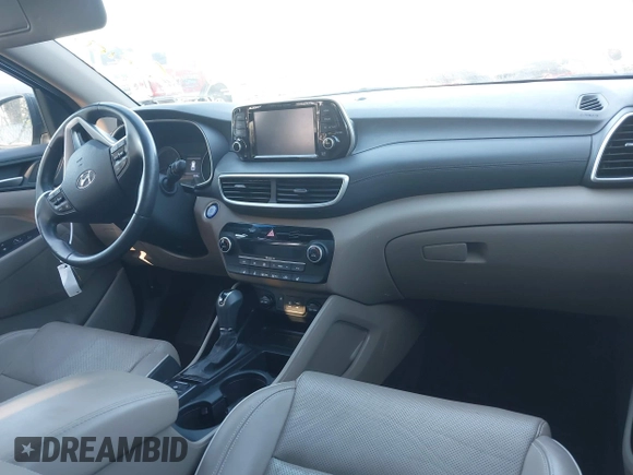 2021 Hyundai Tucson Ultimate with VIN KM8J3CAL8MU351335, listed as a IAAI auction lot 42056351 with 49,145 mi miles and . Bid and sale history available at DreamBid. Image 5.