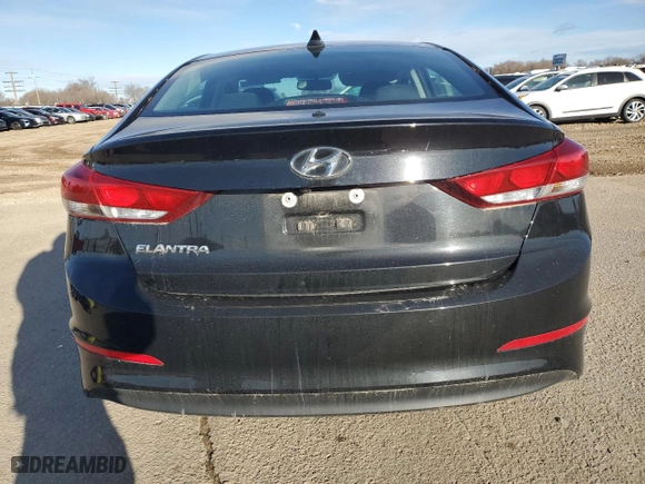 2018 Hyundai Elantra SEL with VIN 5NPD84LF8JH387838, listed as a Copart auction lot 48111515 with 49,887 mi miles and Salvage Title. Bid and sale history available at carsss.com. Image 6.