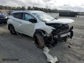 2023 Nissan Murano Platinum with VIN 5N1AZ2DJ5PC121295, listed as a Copart auction lot 71807944 with 17,286 mi miles and Salvage Title. Bid and sale history available at carsss.com. Image 4.
