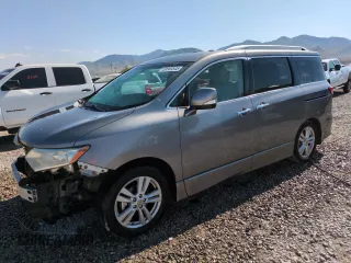2011 Nissan Quest SL with VIN JN8AE2KP4B9008570, listed as a Copart auction lot 59583545 with 121,911 mi miles and Salvage title. Bid and sale history available at DreamBid. Image 1.