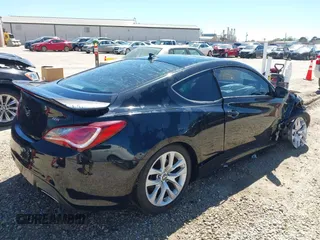 2013 Hyundai Genesis Coupe R-Spec with VIN KMHHT6KD0DU107881, listed as a IAAI auction lot 41815614 with 85,623 mi miles and . Bid and sale history available at DreamBid. Image 4.