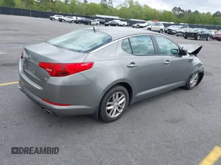2013 Kia Optima LX with VIN 5XXGM4A74DG125903, listed as a IAAI auction lot 41931287 with 139,350 mi miles. Bid and sale history available at carsss.com. Image 4.