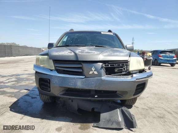 2005 Mitsubishi Endeavor XLS with VIN 4A4MM31S75E016612, listed as a Copart auction lot 49645595 with 164,434 mi miles and Salvage Title. Bid and sale history available at carsss.com. Image 5.