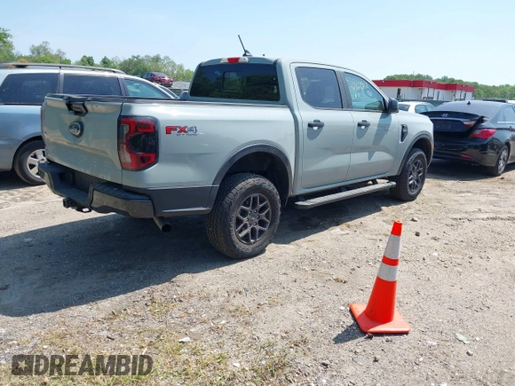 2024 Ford Ranger XLT с VIN 1FTER4HH2RLE53707, выставлен на аукционе IAAI как лот 42169968 с пробегом 4 026 миль миль и . История ставок и продаж доступна на DreamBid. Изображение 4.