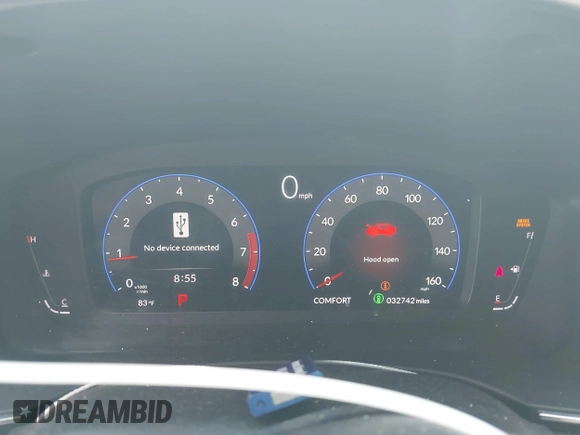 2023 Acura Integra w/A-Spec Package with VIN 19UDE4H37PA016405, listed as a IAAI auction lot 42449598 with 32,742 mi miles and . Bid and sale history available at DreamBid. Image 7.