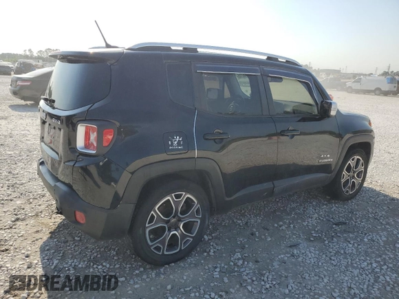 2015 Jeep Renegade Limited with VIN ZACCJADT3FPC19932, listed as a Copart auction lot 53248715 with 202,058 mi miles and Salvage Title. Bid and sale history available at DreamBid. Image 3.