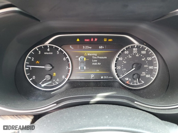 2017 Nissan Maxima Platinum with VIN 1N4AA6AP6HC405098, listed as a Copart auction lot 50739165 with 115,168 mi miles and Salvage Title. Bid and sale history available at carsss.com. Image 9.