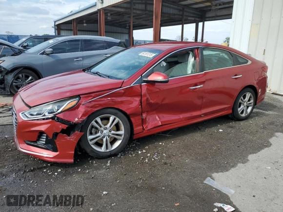 2018 Hyundai Sonata Sport with VIN 5NPE34AF2JH601518, listed as a Copart auction lot 54181315 with 41,210 mi miles and Salvage Title. Bid and sale history available at carsss.com. Image 1.