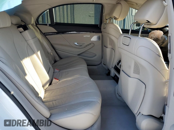 2020 Mercedes-Benz S-Class S 450 with VIN W1KUG6EB8LA559889, listed as a Copart auction lot 87282954 with 36,057 mi miles and Salvage Title. Bid and sale history available at carsss.com. Image 10.