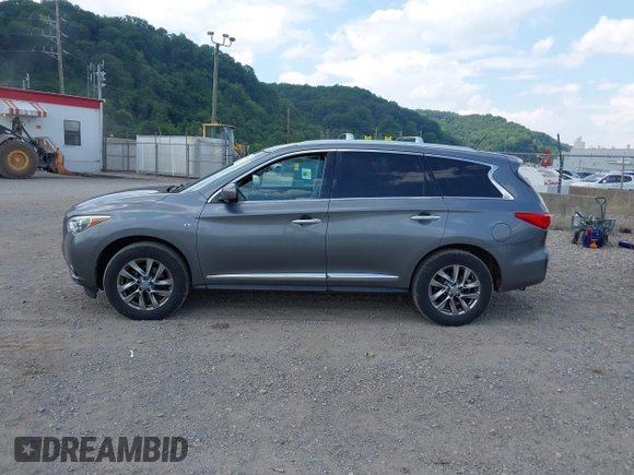 2015 Infiniti QX60 with VIN 5N1AL0MM2FC536816, listed as a IAAI auction lot 42545584 with 109,542 mi miles and . Bid and sale history available at DreamBid. Image 14.
