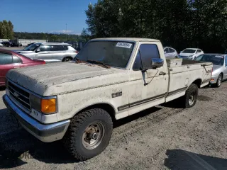 1991 Ford F-150 Special with VIN 1FTEF14N4MNA24830, listed as a Copart auction lot 69535994 with 888,090 mi miles and Clean Title. Bid and sale history available at carsss.com. Image 1.