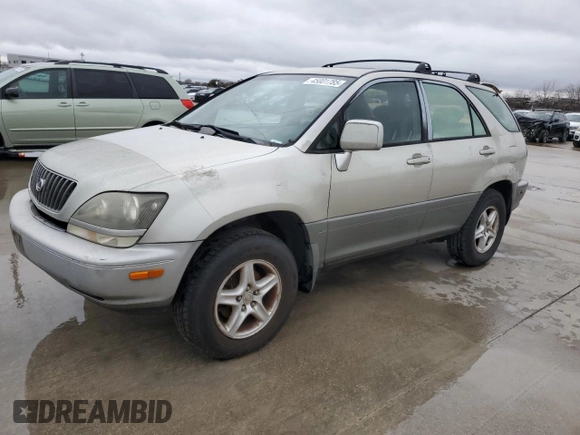 1999 Lexus RX 300 Luxury SUV with VIN JT6HF10U1X0061157, listed as a Copart auction lot 45001785 with 237,261 mi miles and Clean Title. Bid and sale history available at carsss.com. Image 1.