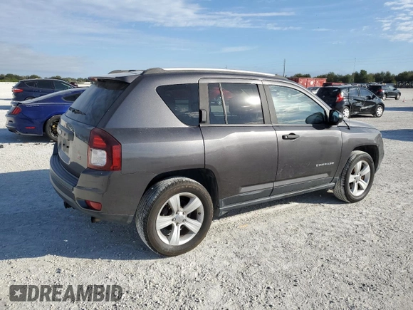 2016 Jeep Compass Sport SE with VIN 1C4NJDBBXGD523537, listed as a Copart auction lot 87664995 with 132,010 mi miles and Salvage title. Bid and sale history available at DreamBid. Image 3.