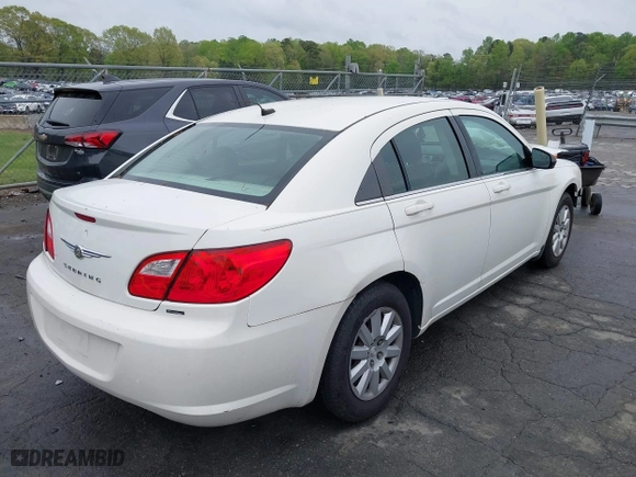 2010 Chrysler Sebring Touring with VIN 1C3CC4FB5AN229593, listed as a IAAI auction lot 41971326 with 144,561 mi miles. Bid and sale history available at carsss.com. Image 4.