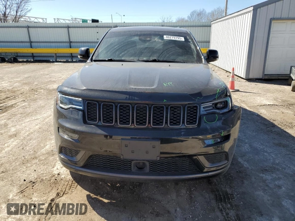 2019 Jeep Grand Cherokee High Altitude with VIN 1C4RJFCG5KC639198, listed as a Copart auction lot 46279795 with 75,359 mi miles and Salvage title. Bid and sale history available at DreamBid. Image 5.