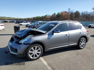 2016 Infiniti QX50 z VIN JN1BJ0RP9GM233015, wystawiony jako Copart lot #54670335 z przebiegiem 64 300 mil mil oraz Szkoda całkowita • Salvage title. Historia ofert i sprzedaży dostępna na DreamBid. Obrazek 1.