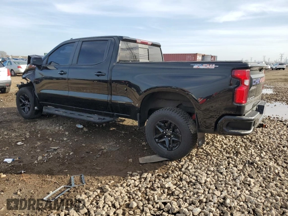 2020 Chevrolet Silverado 1500 LT Trail Boss with VIN 3GCPYFED4LG372995, listed as a Copart auction lot 49457265 with 53,597 mi miles and Salvage Title. Bid and sale history available at DreamBid. Image 2.