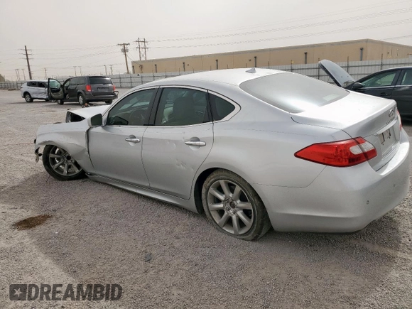 2013 Infiniti M с VIN JN1BY1AP2DM512105, выставлен на аукционе Copart как лот 57183655 с пробегом 159 180 миль миль и Списание • Salvage title. История ставок и продаж доступна на DreamBid. Изображение 2.
