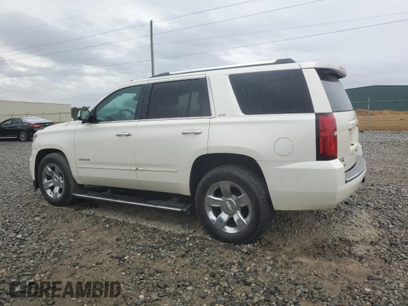 2015 Chevrolet Tahoe LTZ z VIN 1GNSKCKC2FR126674, wystawiony jako Copart lot #83836704 z przebiegiem Nie podano mil oraz Szkoda całkowita • Salvage title. Historia ofert i sprzedaży dostępna na DreamBid. Obrazek 2.