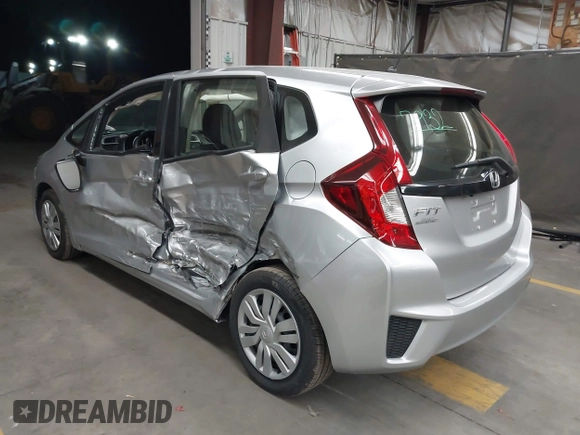 2016 Honda Fit LX with VIN JHMGK5H57GX008358, listed as a IAAI auction lot 42473358 with 43,158 mi miles and . Bid and sale history available at DreamBid. Image 3.