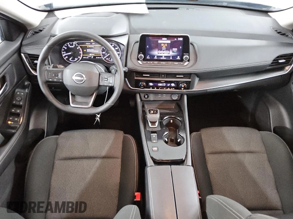 2025 Nissan Rogue SV with VIN 5N1BT3BA4SC805097, listed as a Copart auction lot 54454315 with 5,943 mi miles and Clean Title. Bid and sale history available at DreamBid. Image 8.