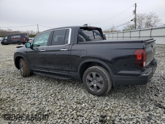 2020 Honda Ridgeline RTL-E with VIN 5FPYK3F77LB006653, listed as a Copart auction lot 52582995 with 20,727 mi miles and Salvage title. Bid and sale history available at DreamBid. Image 2.