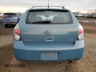 2009 Pontiac Vibe w/1SB with VIN 5Y2SP67009Z434795, listed as a Copart auction lot 79443554 with 127,823 mi miles and Salvage Title. Bid and sale history available at carsss.com. Image 6.