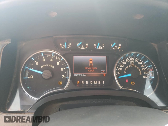2013 Ford F-150 XL with VIN 1FTFW1EF8DKD89623, listed as a Copart auction lot 57094125 with 238,821 mi miles and Salvage title. Bid and sale history available at DreamBid. Image 9.