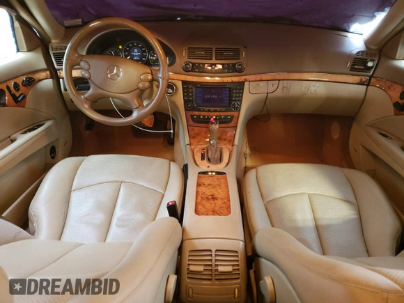 2007 Mercedes-Benz E 350 with VIN WDBUF56XX7B044148, listed as a Copart auction lot 87456714 with 198,152 mi miles and Salvage Title. Bid and sale history available at carsss.com. Image 8.
