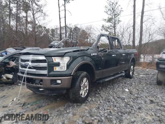 2015 Ford F-150 XLT with VIN 1FTFW1EG0FFA95475, listed as a IAAI auction lot 41546842 with Not Provided miles and . Bid and sale history available at carsss.com. Image 2.