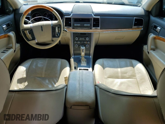 2011 Lincoln MKZ with VIN 3LNHL2JCXBR759834, listed as a Copart auction lot 62641215 with 155,713 mi miles and Salvage title. Bid and sale history available at DreamBid. Image 8.