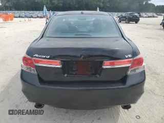 2011 Honda Accord EX-L with VIN 1HGCP3F86BA002955, listed as a Copart auction lot 65943065 with 130,847 mi miles and Clean title. Bid and sale history available at DreamBid. Image 6.