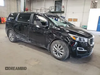 2021 Kia Sedona LX with VIN KNDMB5C14M6671008, listed as a Copart auction lot 53820675 with 78,073 mi miles and Salvage Title. Bid and sale history available at carsss.com. Image 4.