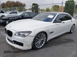 2013 BMW 7 Series 750Li xDrive with VIN WBAYF8C5XDD139832, listed as a IAAI auction lot 42110322 with 149,453 mi miles and . Bid and sale history available at DreamBid. Image 2.
