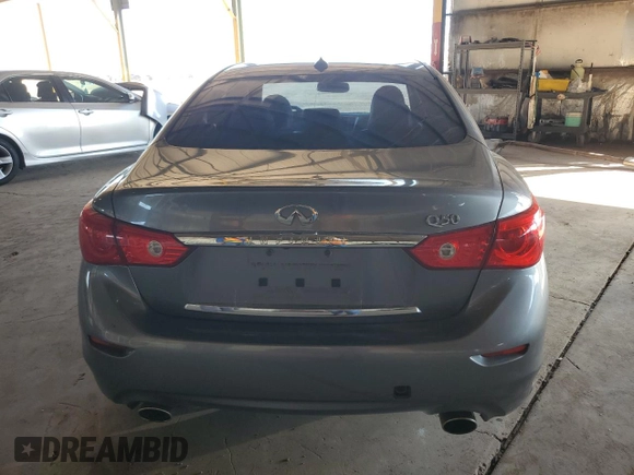 2016 Infiniti Q50 2.0t Premium with VIN JN1CV7AP3GM201982, listed as a Copart auction lot 75443484 with 79,658 mi miles and Clean Title. Bid and sale history available at carsss.com. Image 6.